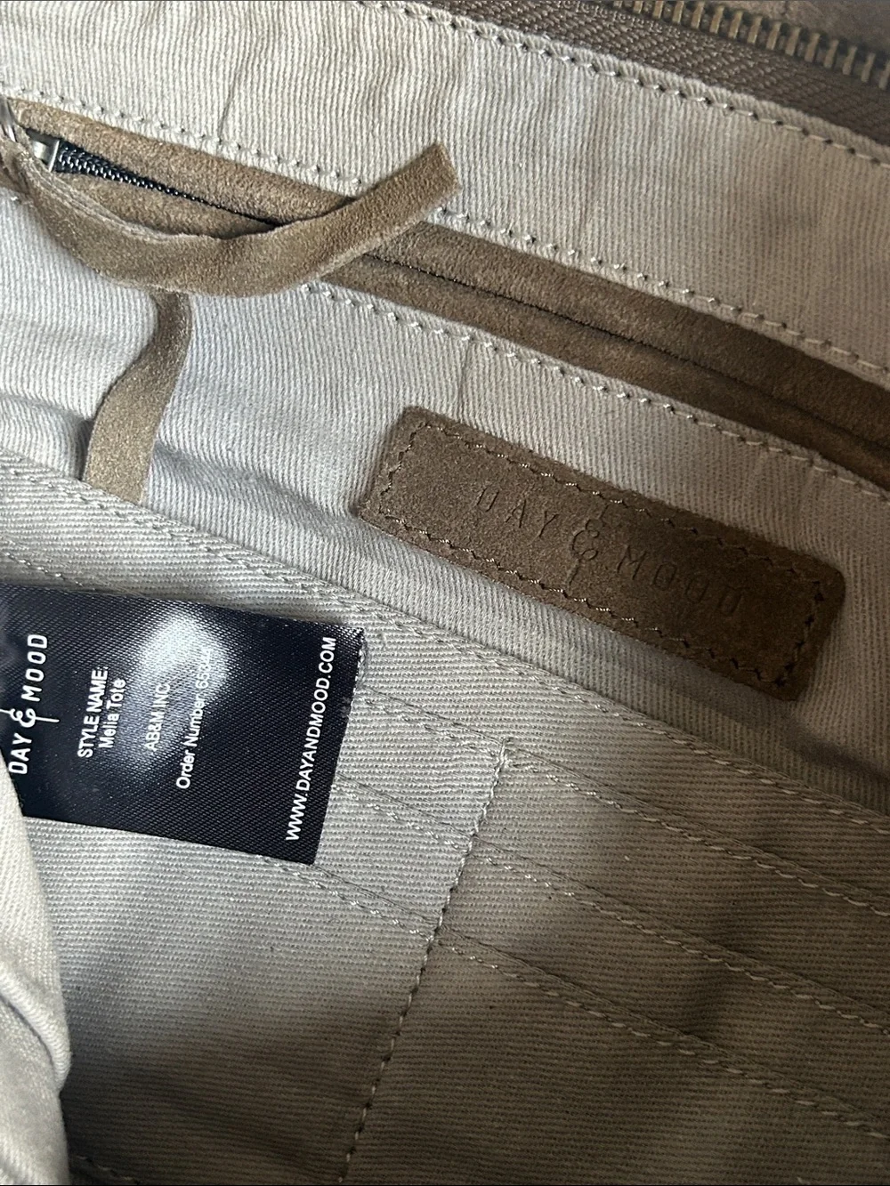 NWT Anthropologie Day & Mood Melia Tote in Hampsand